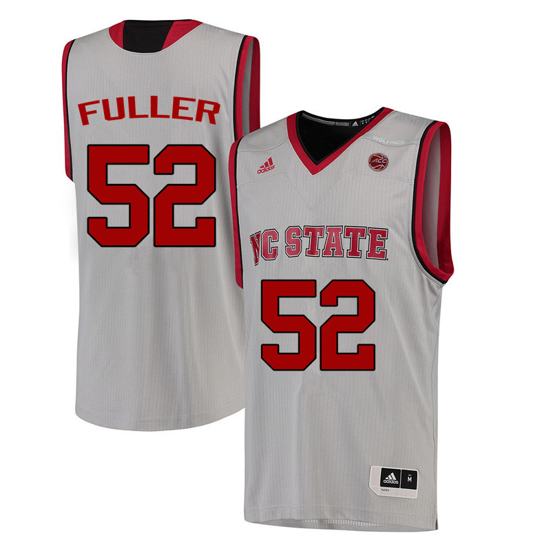 Men NC State Wolfpack #52 Todd Fuller College Basketball Jerseys-White